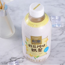 SUNTORY三得利利趣桂花风味奶茶饮料350ML*24瓶整箱选新西兰奶源